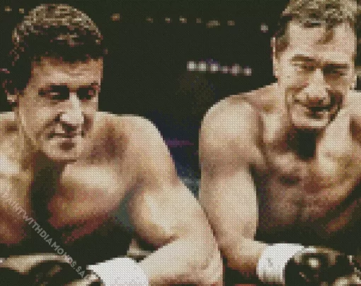 Sylvester Stallone In Grudge Match Diamond Painting