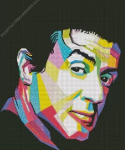 Sylvester Stallone Pop Art Diamond Painting