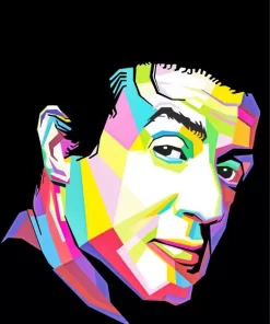 Sylvester Stallone Pop Art Diamond Painting