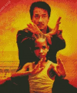 The Karate Kid Jackie Chan Diamond Painting