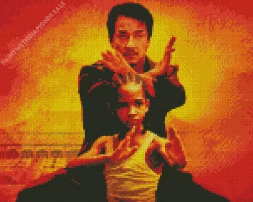 The Karate Kid Jackie Chan Diamond Painting