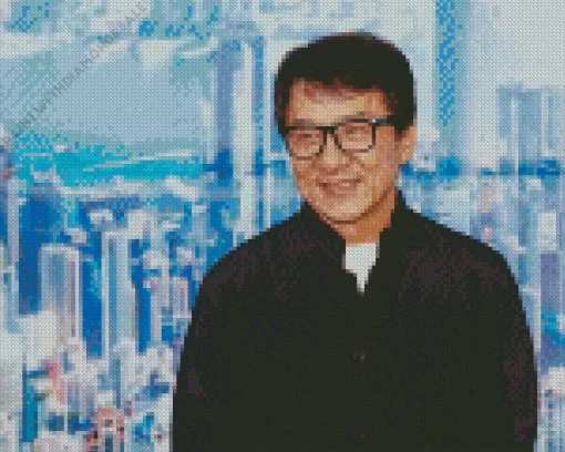 The Actor Jackie Chan Diamond Painting