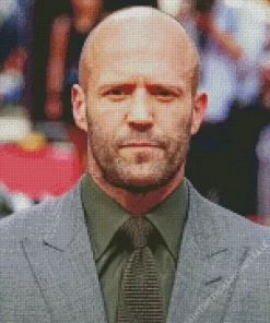 The Actor Jason Statham Diamond Painting