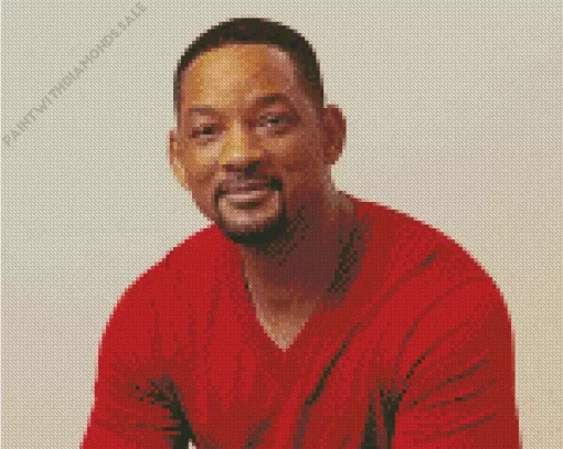 The Actor Will Smith Diamond Painting