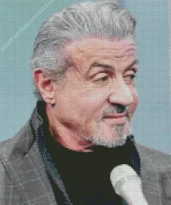 The Actor Sylvester Stallone Diamond Painting