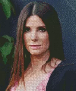 The Actress Sandra Bullock Diamond Painting