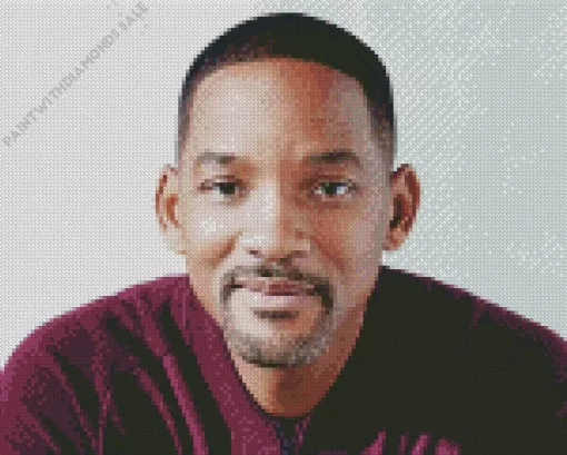 The Iconic Will Smith Diamond Painting