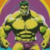 The Incredible Hulk Pop Art Diamond Painting