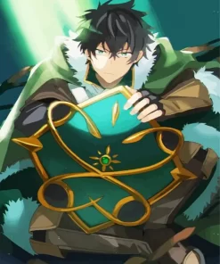 the rising of the shield hero Naofumi Diamond With Numbers