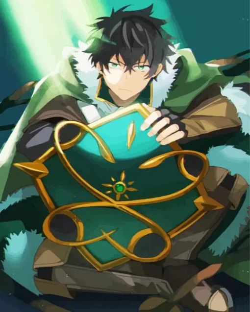 the rising of the shield hero Naofumi Diamond With Numbers