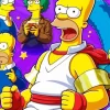 The Simpsons Art Diamond Painting