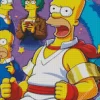 The Simpsons Art Diamond Painting