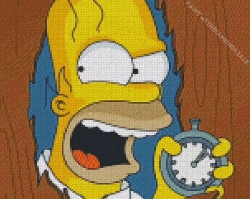 The Simpsons Halloween Diamond Painting