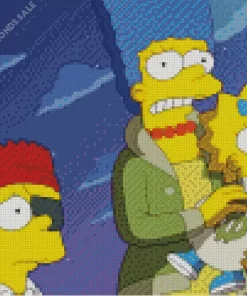 The Simpsons Halloween Diamond Painting