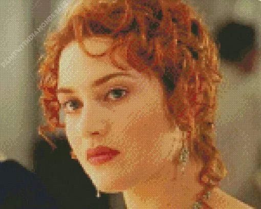 Titanic Rose Dewitt Bukater Diamond Painting