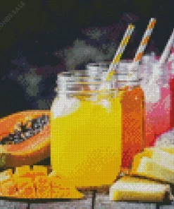 Tropical Juices Diamond Painting