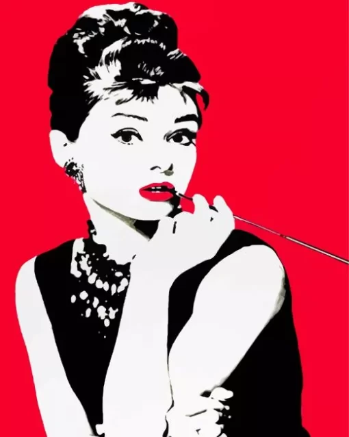 Vintage Audrey Hepburn Art Diamond Painting