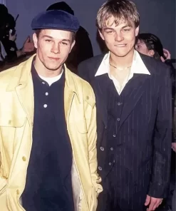 Vintage Mark Wahlberg And Leonardo DiCaprio Diamond Painting