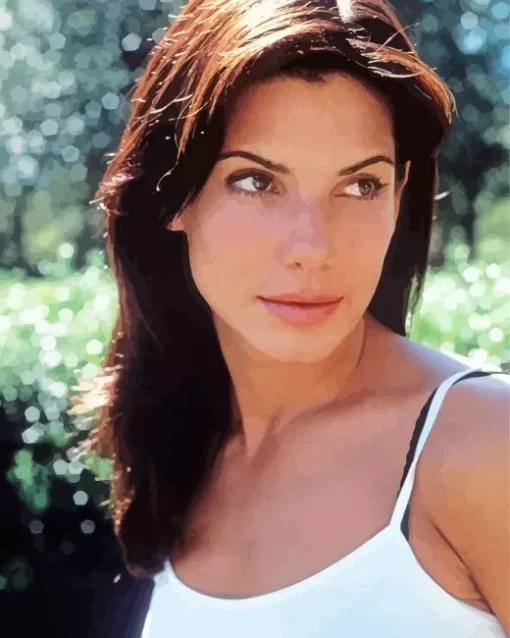 Vintage Sandra Bullock Diamond Painting