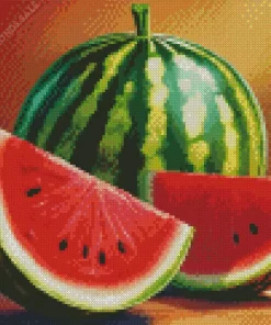 Watermelon Fruit Diamond Painting