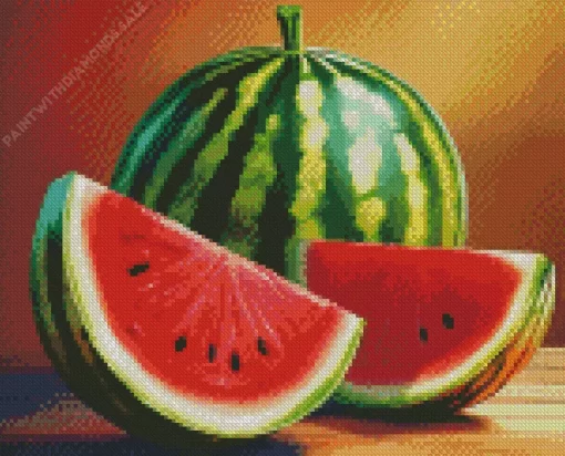 Watermelon Fruit Diamond Painting