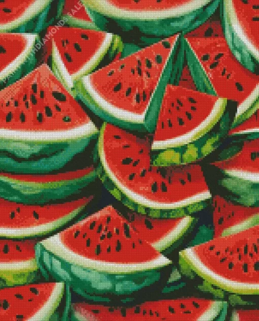 Watermelon Slices Diamond Painting