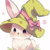 Witch Kawaii Bunny Diamond Painting