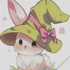 Witch Kawaii Bunny Diamond Painting