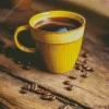 Yellow Coffee Cup Diamond Painting