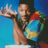 Young Will Smith Diamond Painting