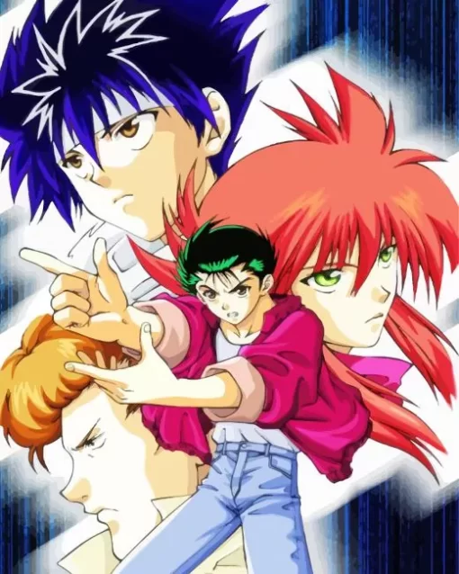 yu yu hakusho Diamond With Numbers