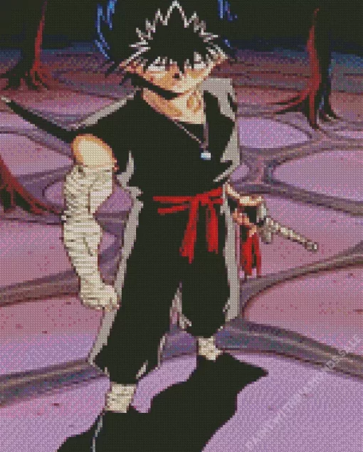 yu yu hakusho hiei Diamond Dotz