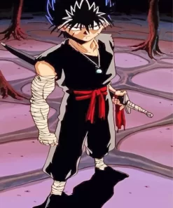 yu yu hakusho hiei Diamond With Numbers