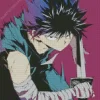 yu yu hakusho hiei anime character Diamond Dotz