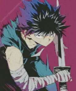 yu yu hakusho hiei anime character Diamond Dotz