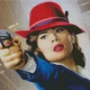 Agent Carter Character Diamond Painting