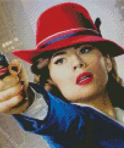 Agent Carter Character Diamond Painting