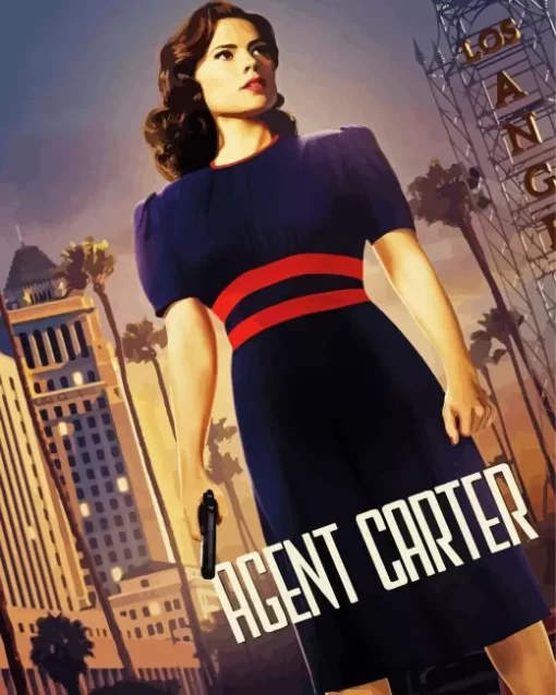 Agent Carter Posters Diamond Painting