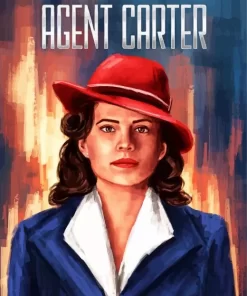 Agent Carter Serie Poster Diamond Painting