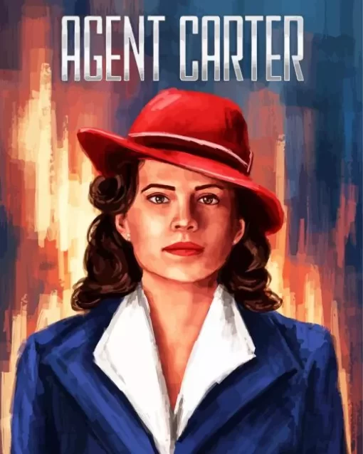 Agent Carter Serie Poster Diamond Painting