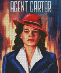 Agent Carter Serie Poster Diamond Painting