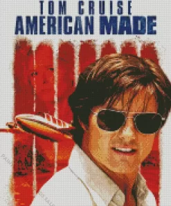 American Made Tom Cruise Diamond Painting