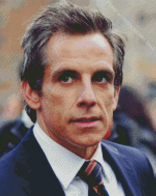 American Actor Ben Stiller Diamond Painting