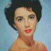 American Actress Elizabeth Taylor Diamond Painting