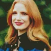 American Actress Jessica Chastain Diamond Painting