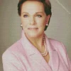 Andrews Julie On A Pink Suit Diamond Painting