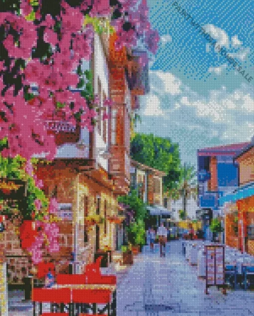 Antalya City Alanya Diamond Painting