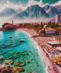 Antalya Beach Diamond Painting