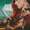 Ava Jessica Chastain Diamond Painting