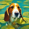 Basset Hound Art Diamond Painting